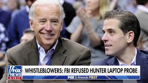 New FBI Whistleblower: Top Brass Told Agents NOT to Investigate Hunter Biden Laptop