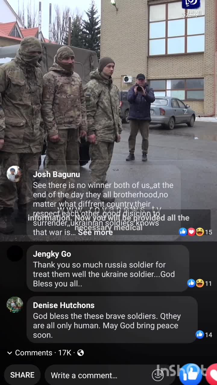 Watch How A Number Of Ukrainian 🇺🇦 SOLDIERS Where Treated By Russian 🇷🇺 Soldiers When They Laid Down Their Weapons & Surrender @ Snake Island In The Black Sea!