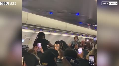 More Chaos In The Skies: Fight Breaks Out And A Man Is Duct Taped To His Chair