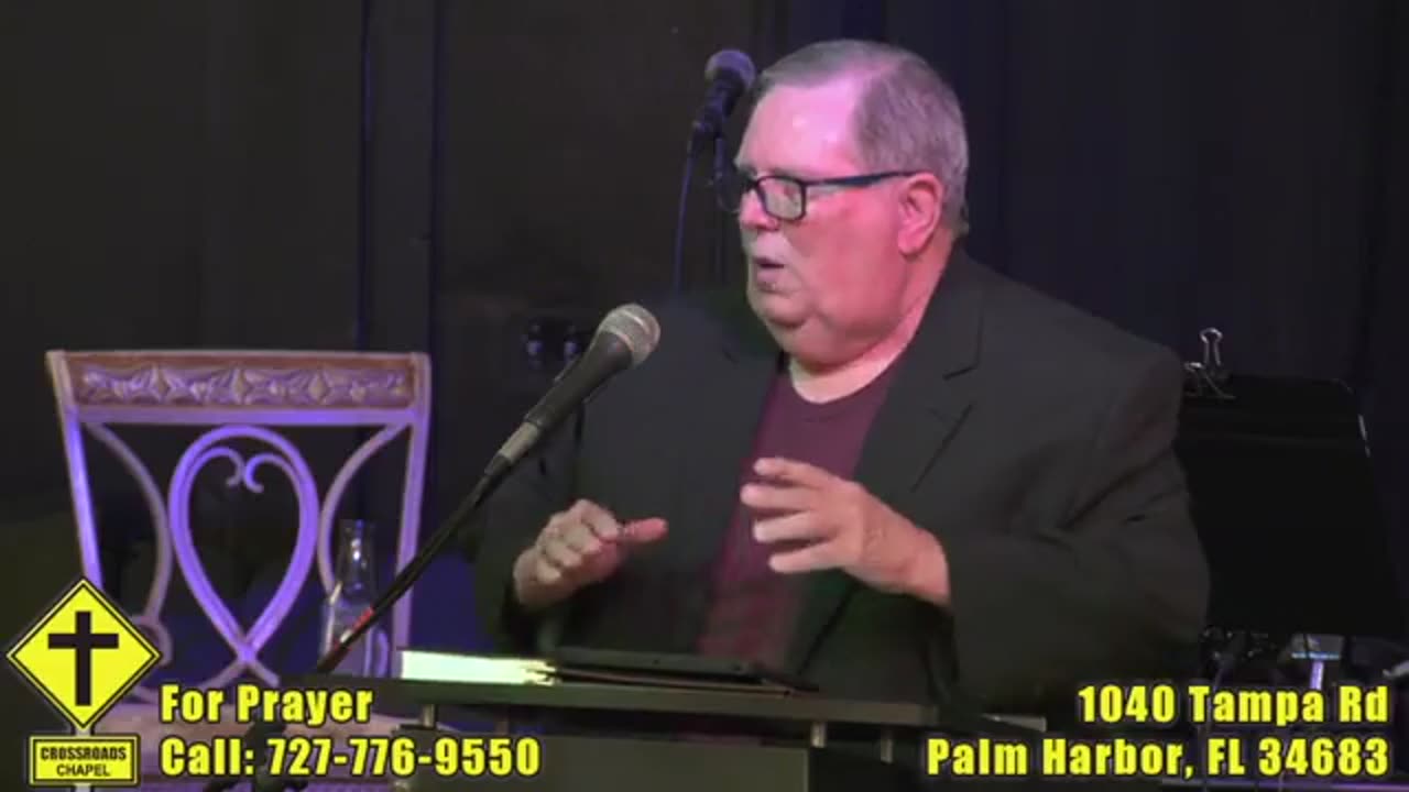 Brother Kenny - Crossroads Chapel Palm Harbor on Sunday 5/28/2024