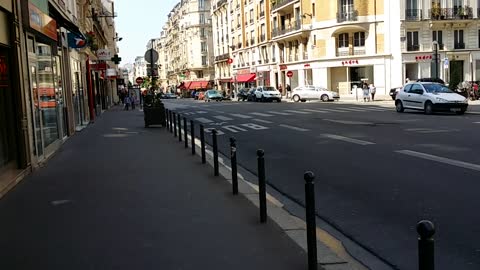 The streets of Paris