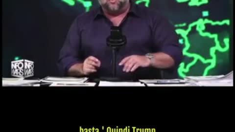 ALEX JONES SU TRUMP...L' UOMO DEI VACCINI HA DETTO SI..