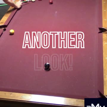 SHARP CUT ON A TIGHT SHOT TO THE CORNER POCKET!