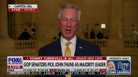 Tuberville Says Thune Will Fall in Line Because Trump and Vance Will Run the Senate