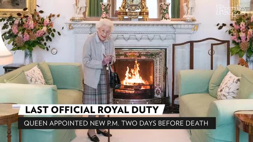 Inside Queen Elizabeth's final appearance just day before her death.