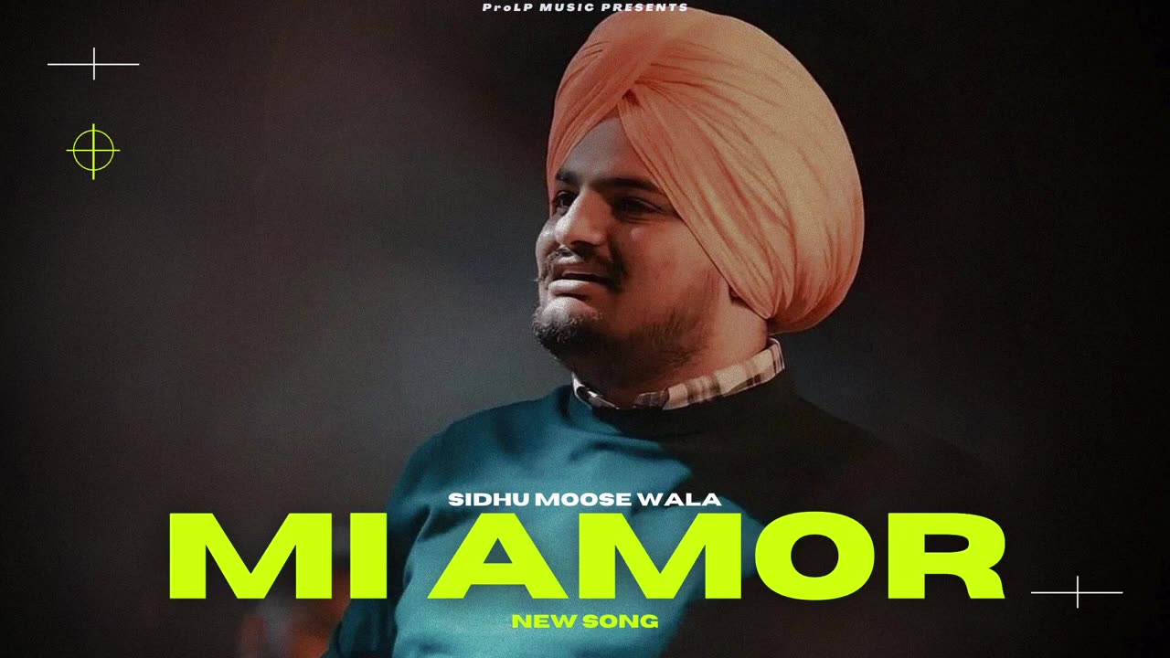 MI AMOR NEW SONG AUDIO 2023 SIDHU MOOSE WALA