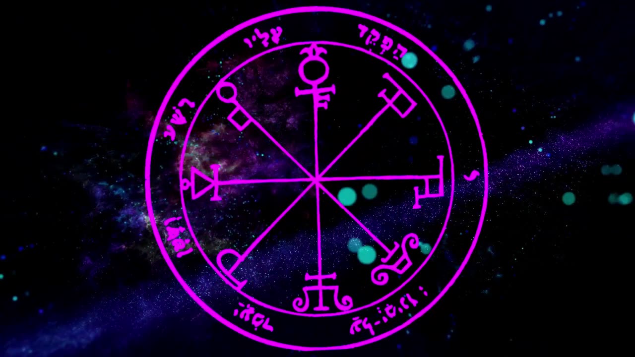Protect against enemies and negative forces _ King Solomon's magical seal _ 6th pentacle of Saturn