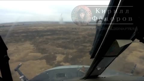 🚁🇷🇺 Russia | Russian Ka-52 Helicopters Attack Enemy Positions with Unguided Rockets | RCF