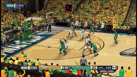 NBA 2K14 HBCU MOD Florida A&M vs Norfolk State MEAC Championship Basketball