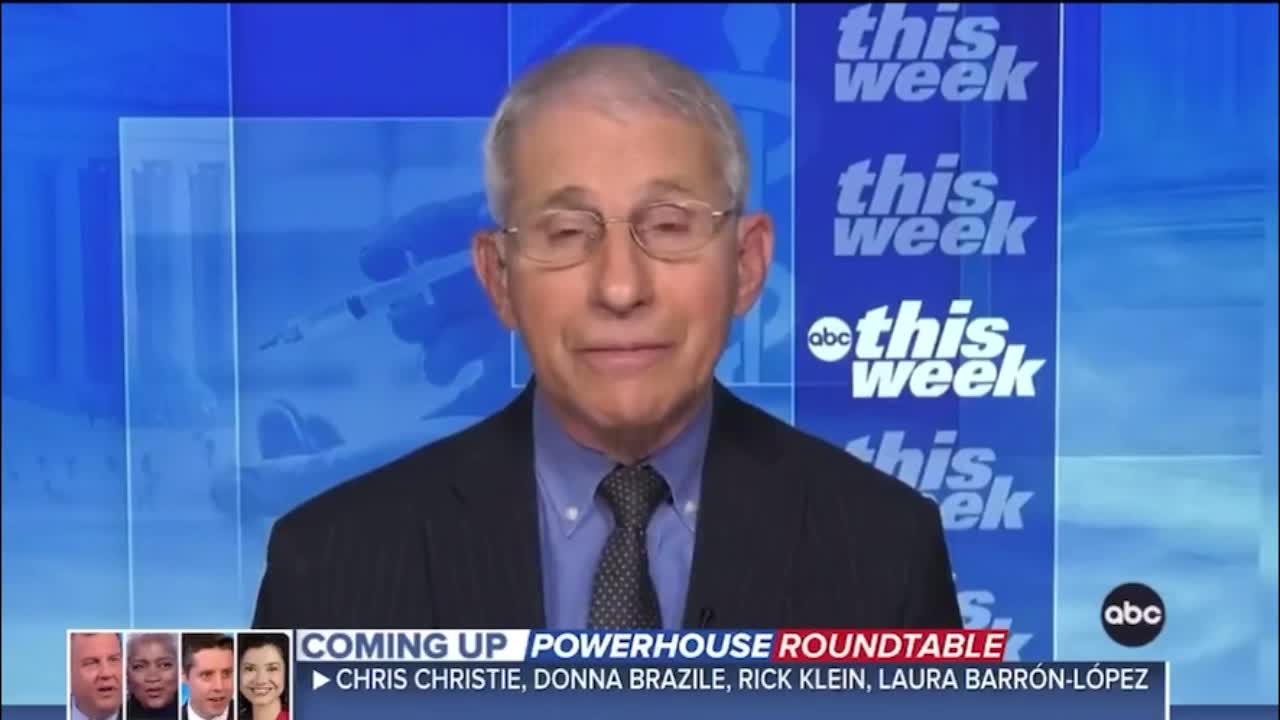 WATCH: Dr. Fauci “Make your own decision”