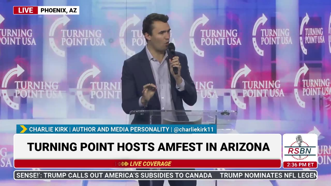 FULL SPEECH: Charlie kirk Student Awards at TPUSA's America Fest Conference: Day Three - 12/21/24