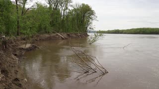 Missouri River in St Charles. MO