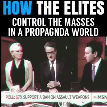 HOW THE ELITES CONTROL THE MASSES IN A PROPAGANDA WORLD