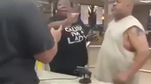 A customer at Burger King picks a fight, then later regrets it