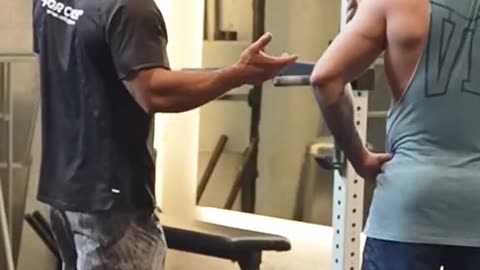 Small body guy becoming a problem in Gym