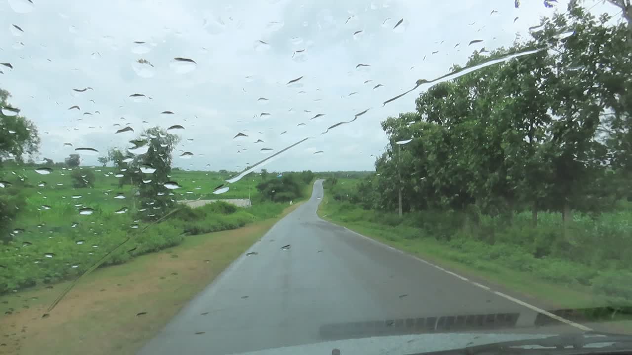 Drive on a long straight road