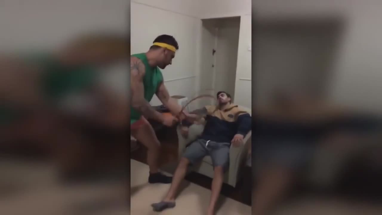 "Slippery Situations: Oil Floor Pranks Compilation"