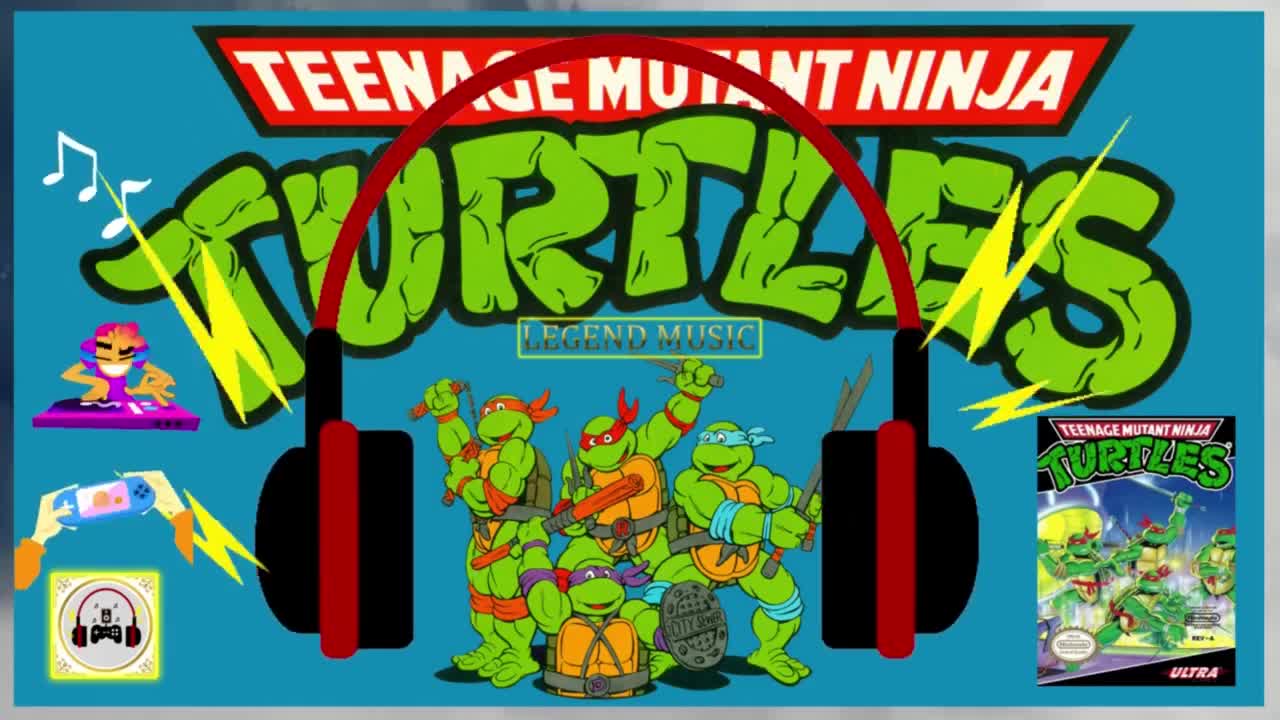 Teenage Mutant Ninja Turtles 🎮 music NES (🎧 Soundtrack of game)🎸#videogames #music