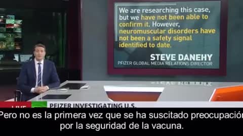 Noticiero muestra los efectos adversos de la vacuna Pfizer