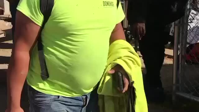 BLM shuts down construction site sending hispanic workers home.