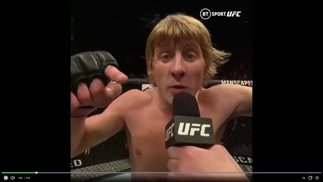 Speaking for many millions: UFC fighter Paddy Pimblett wants to fight Zuckerberg.