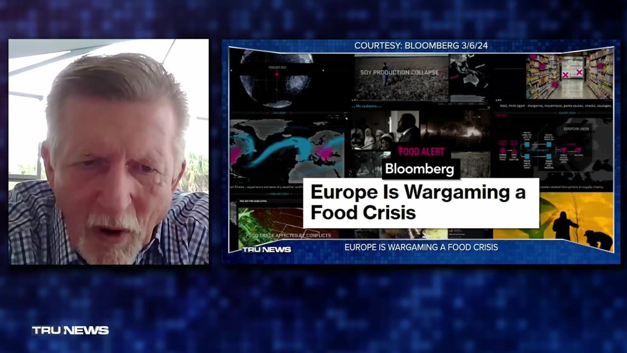 EU Wargames Food Shortages…. Tyson Invests in Cricket Factory