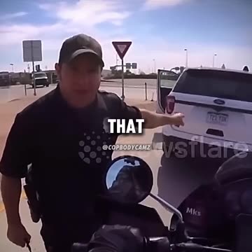 HONKING AT THE OFFICER ENDS BADLY