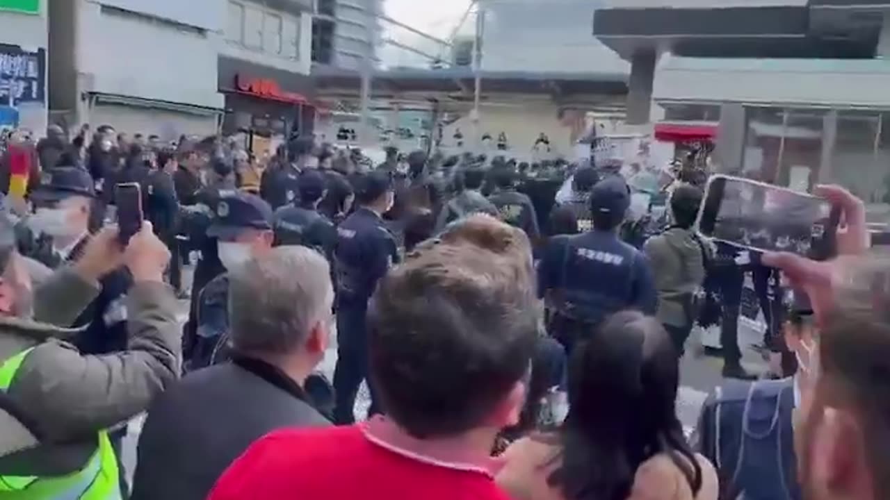 Migrants Hurl Abuse At Xenophobic Japanese Citizens During Patriotic Parade