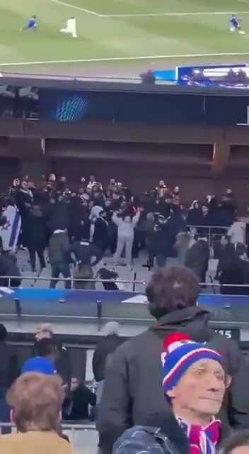 Israel-France match Clash! Kick Israel Out!!