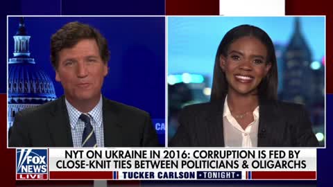 Candace Owens reacts to the New York Times asking why she spread the idea that Ukraine is corrupt