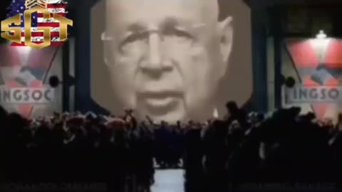 18 sec clip.Klaus Schwab. Total Control or NOT. Head of the World Economic Forum (WEF)