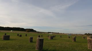 Woodhenge in Wiltshire near Stonehenge