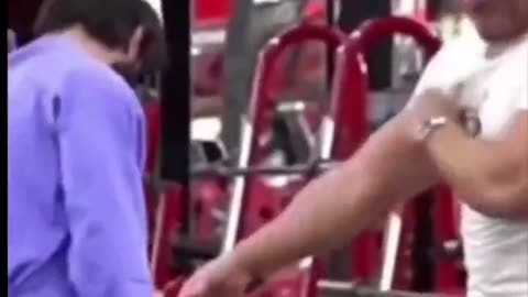 Cleaner Gym Prank