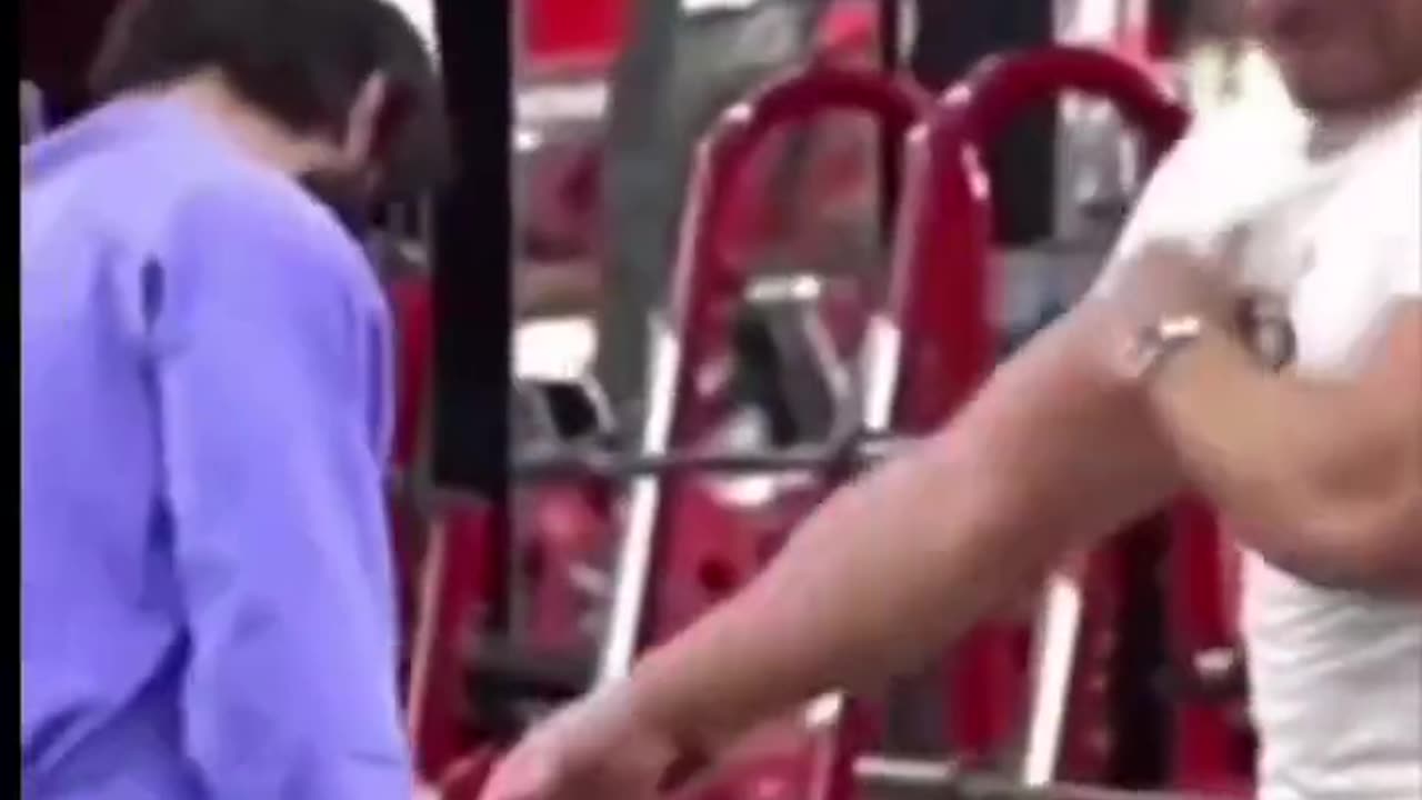 Cleaner Gym Prank