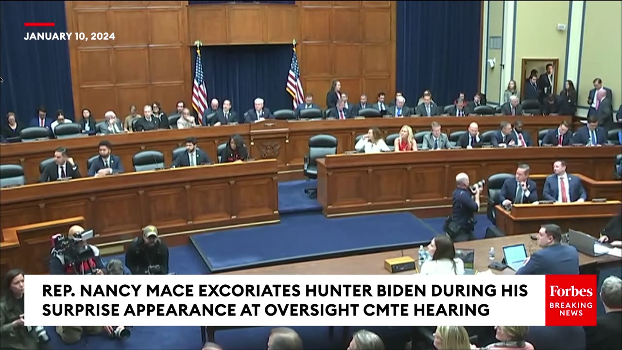 UNTHINKABLE MOMENT- All Hell Breaks Loose As Nancy Mace Mercilessly Insults Hunter Biden To His Face