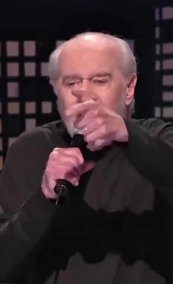 George Carlin: “You know what’s interesting about assassination?”