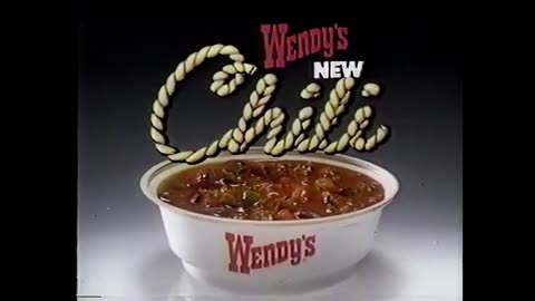 January 18, 1987 - Baked Potato and Chili at Wendy's