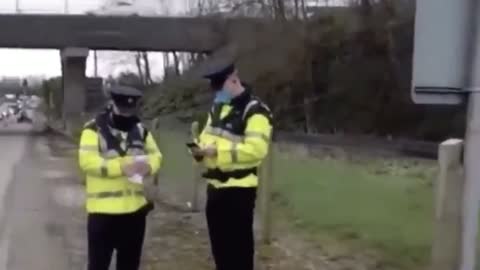 Irish Police BAN man visiting his father's grave!