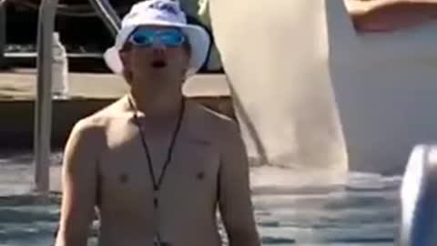 Don’t laugh this is his toilet