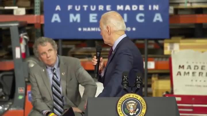 Biden: "In the last 10 years there's 15 fewer democracies in the world. Fewer. Not More, fewer!"