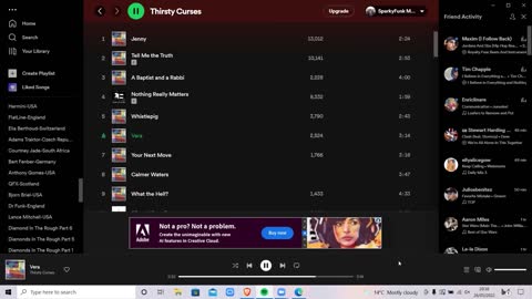 Thirsty Curses - Sparky Music - Ten:10 Podcast Ep 2