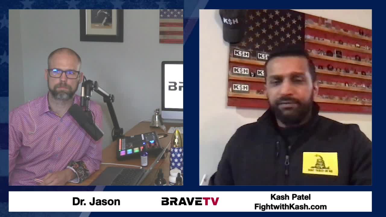 Kash Patel and I discuss RussiaGate, January 6th and New Media