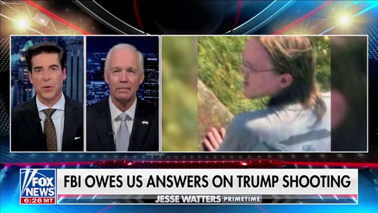 Senator Ron Johnson on Jesse Watters Primetime 8.29.24