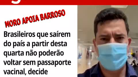 Moro apoia Barroso na exigência de passaporte sanitário