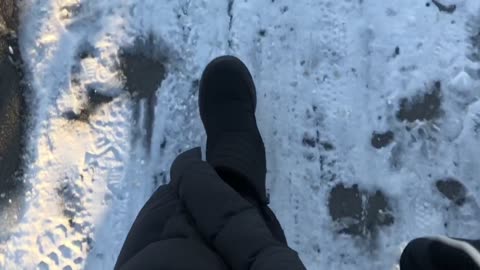 Walk on the snow