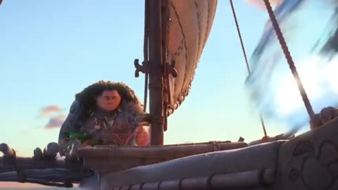Funny Scenes from the movie Moana