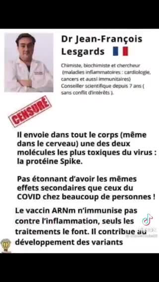 VOILA POURQUOI LES MOUTONS NE VOIENT PAS VENIR L'HOLOCAUSTE EN COURS !!!