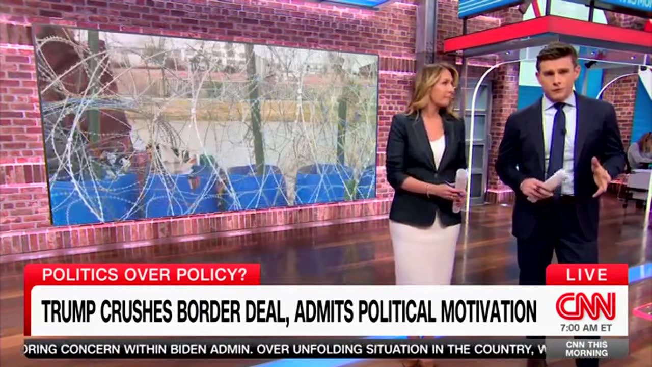 CNN Host Spins Misleading Falsehood About Texas Border Battle