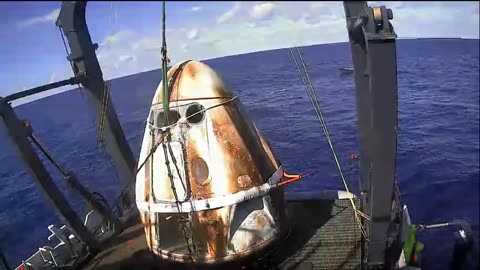 SpaceX Crew Dragon Returns from Space Station on Demo-1 Mission