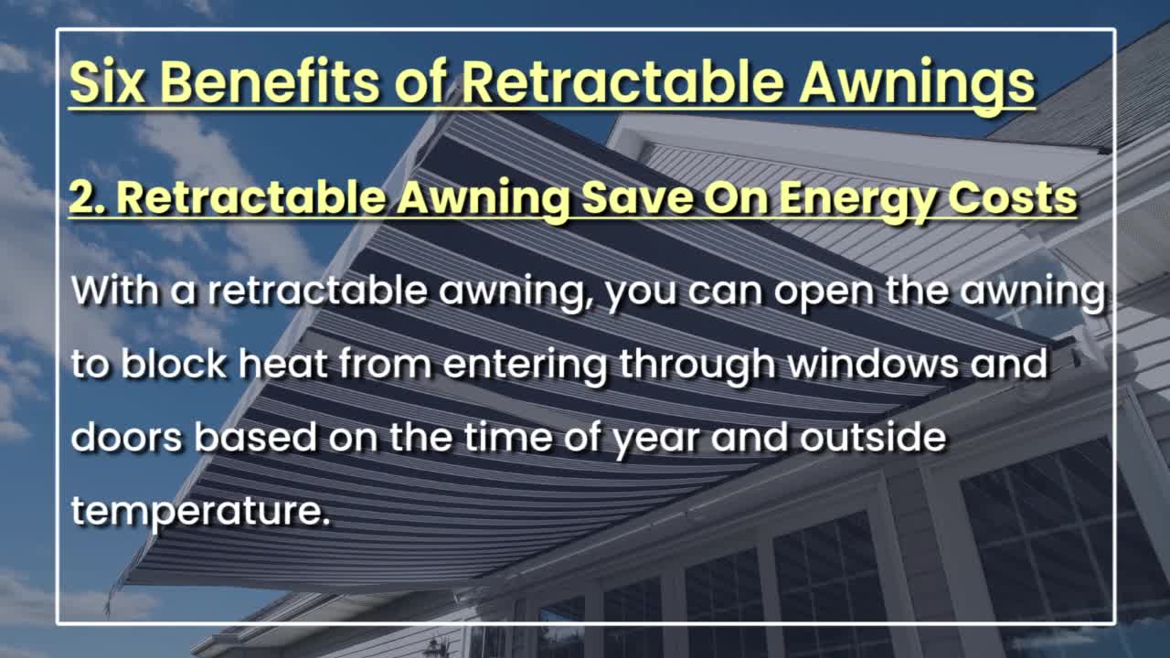 Six Things to Know About Retractable Awnings